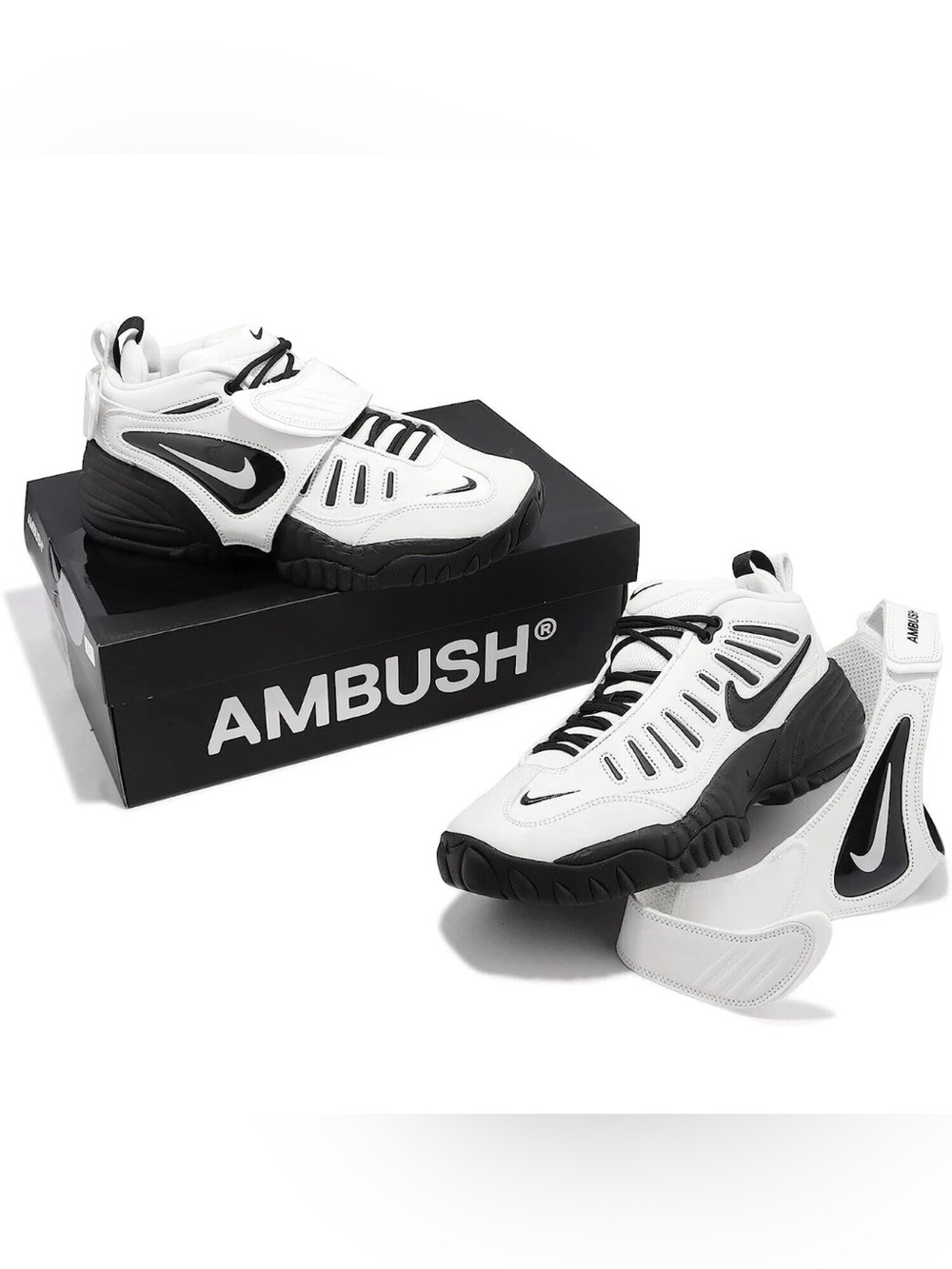 Size 5.5 Nike AMBUSH x Air Adjust Force 'Summit White' Shoes Sneakers DM8465-100